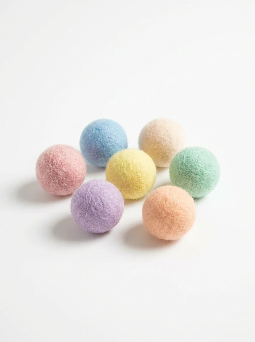 Shizen Wool Ball Set cat toy